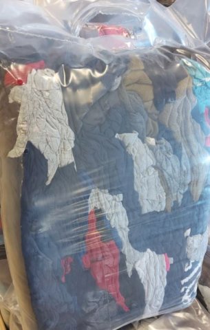 Pussefille kulørt blanding à 5 kg, PALL a 66stk (330kg)